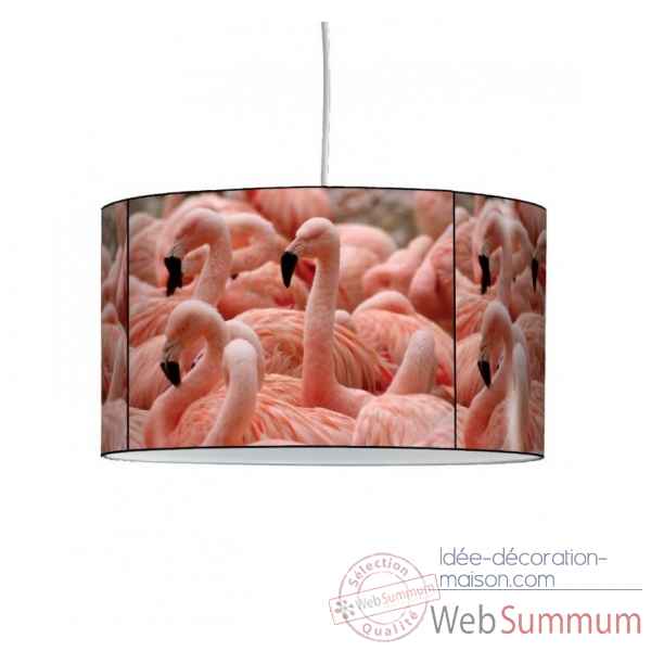 Lampe suspension animaux sauvages flamants roses -AS1216SUS