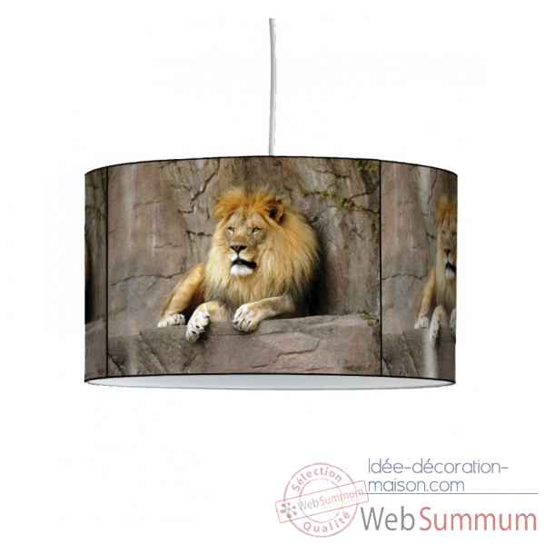 Lampe suspension animaux sauvages lion -AS1203SUS