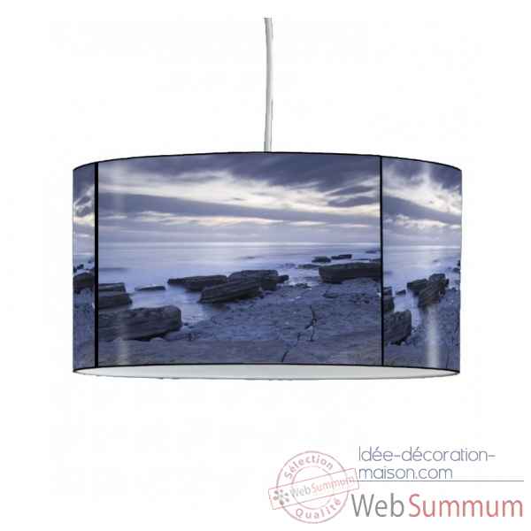 Lampe suspension marine plage et rochers -MA62SUS