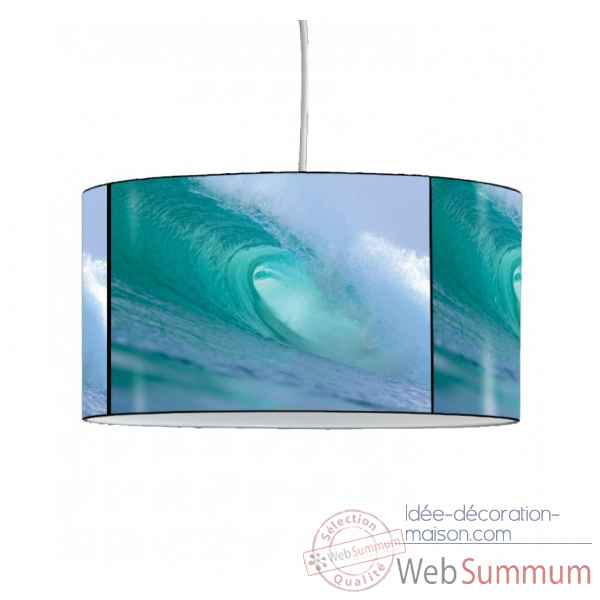Lampe suspension marine vague rouleau -MA30SUS