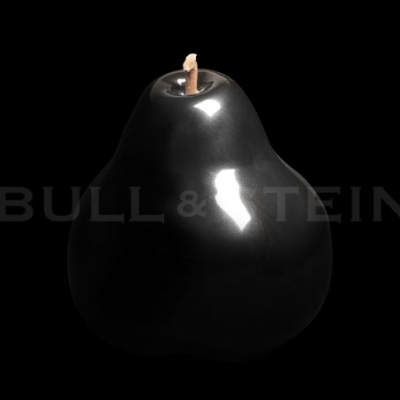 Poire noire brillant glace Bull Stein - diam. 58 cm indoor