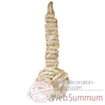 Cordon de cloche simple - 13 cm - chanvre Produits marins Web Summum -0145