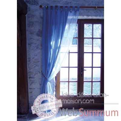 Rideau bleu gauche- Produits marins Web Summum -web0744