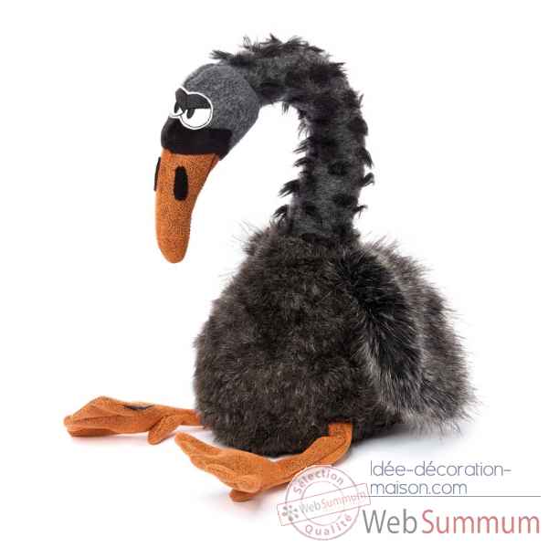 Peluche cygne noir don schwarz, beaststown Sigikid -38674