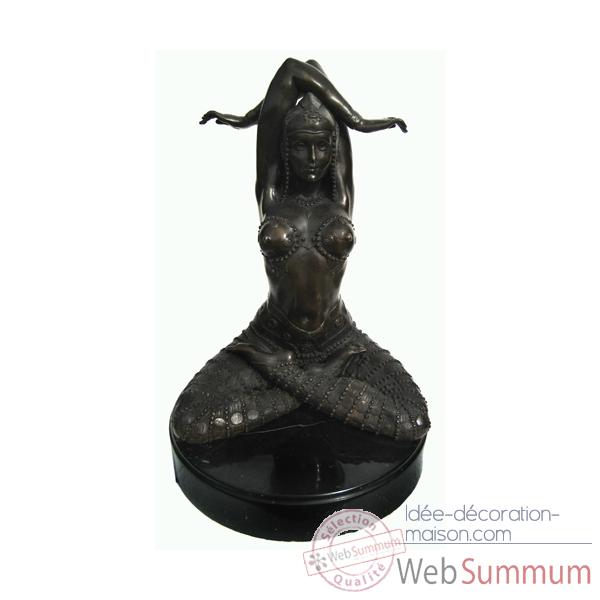 Statuette femme contemporaine en bronze -BRZ1045