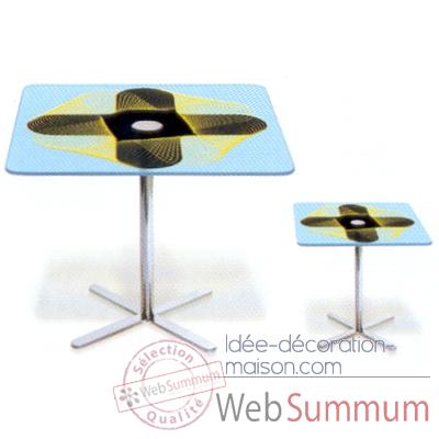 Table carree basse Aitali Karim Rashid -TCB01