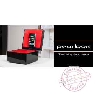 Coffret dock ipod iphone noir tangent -pearlbox-n