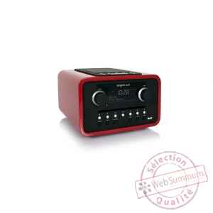 Dock iphone ipod lecteur cd wma mp3 radio rouge tangent -alio mono cdf-r