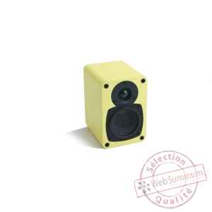 Enceinte compacte jaune tangent -evo e4-j