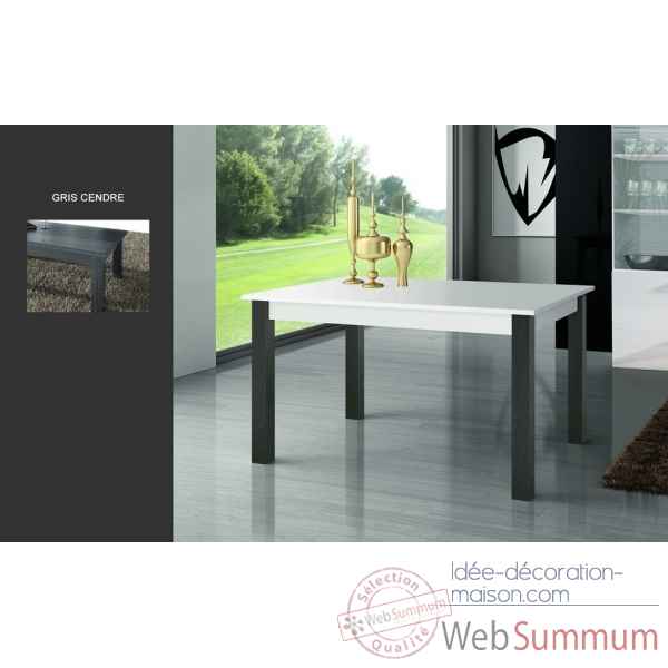 Table extensible m219 gris cendree unie Urban -11245-3663141