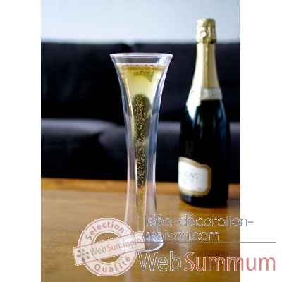 Verre thermos Silodesign Flute a champagne Diabolo Champ 12cl