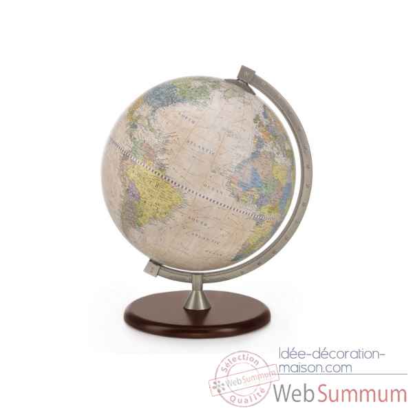 Mappemonde de table \"james cook\" Zoffoli -Art.921.01