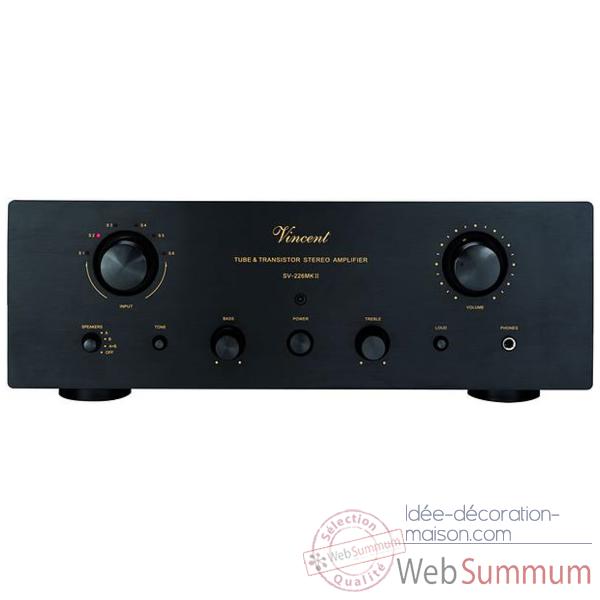 Amplificateur stereo integres Vincent SV-226 MKII Ampli int. Hybr. - Argent - 204182