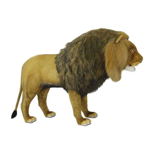 Peluche lion 4 pattes 116cmh/184cml  Anima -8078