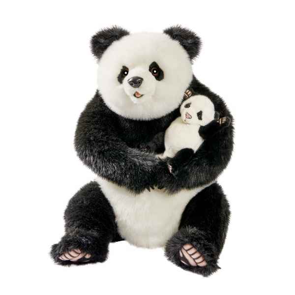 Panda maman + bebe 52cmh Anima -6609