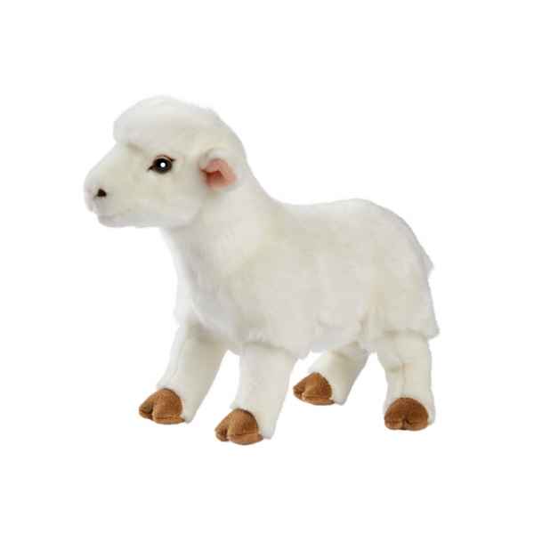 Peluche agneau blanc 28cml anima -1735