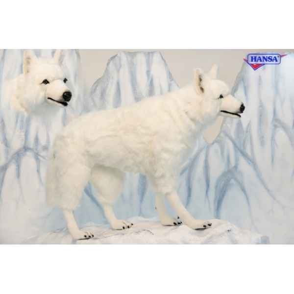 Automate loup blanc a 4 pattes Anima -0365