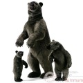 Video Anima - Peluche grizzly dresse 150 cm -3626
