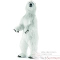 Video Anima - Peluche ours polaire dresse 150 cm -3650