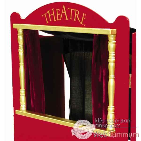 Theatre de marionnettes en bois sans decor Anima Scena -14415 -1