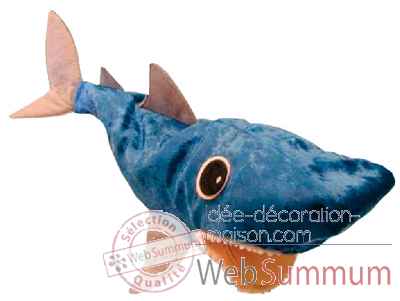 Marionnette a main Anima Scena - Le requin CLAP - environ 30 cm - 32106a