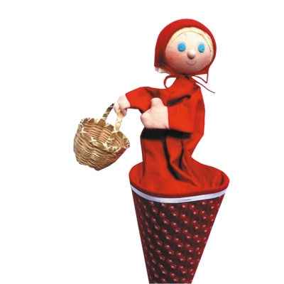 Marionnette marotte Anima Scéna - Le petit Chaperon rouge - environ 53 cm - 11041b