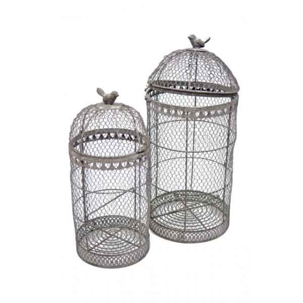 Set 2 cages  oiseaux Antic Line -SEB10452