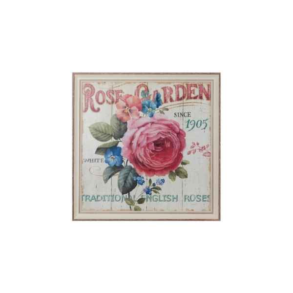 Tableau rose garden Antic Line -SEB11884