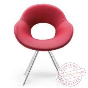 Chaise conny en cuir arteinmotion -sed-con0108