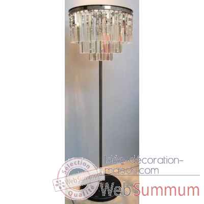 Lampe prisma en fer avec cristal arteinmotion -com-lam0181