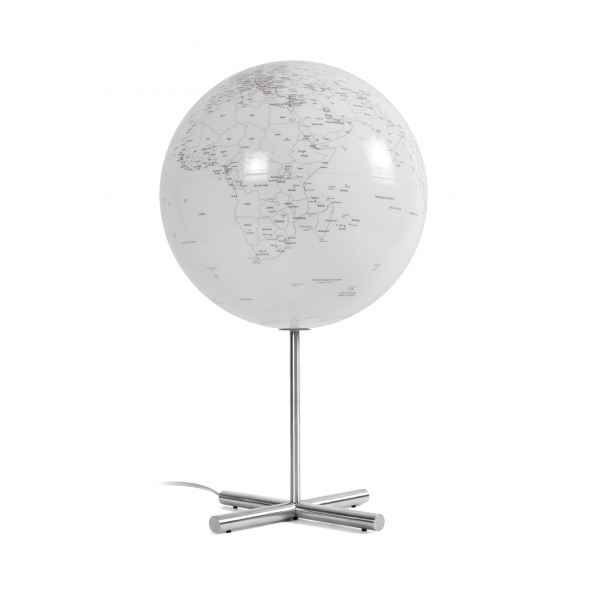 Globe lumineux en anglais globe blanc