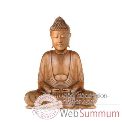 Bouddha assis 20 cm Bali -B20