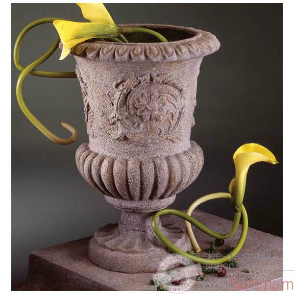 Vases-Modèle Victorian Urn, surface pierre romaine-bs2101ros