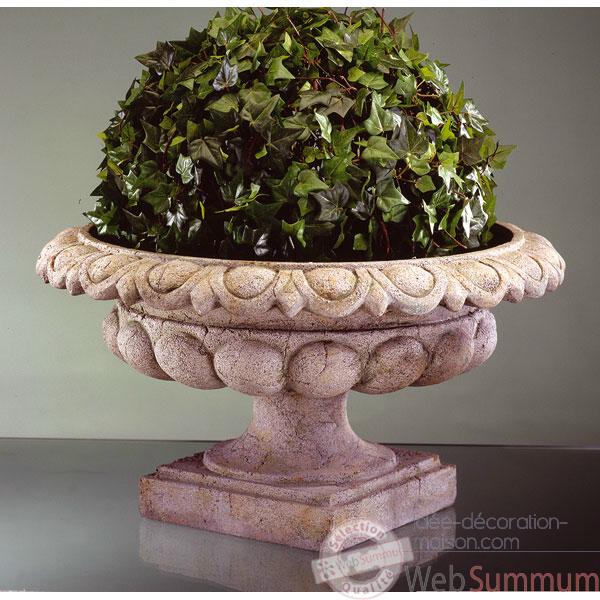 Video Vases-Modele Kensington Urn,  surface granite-bs3088gry