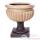 Vases-Modle Bath Urn, surface rouille-bs3094rst