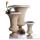 Vases-Modle Empire Urn    large,  surface granite-bs3117gry