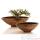 Vases-Modle Mata Bowl Large, surface aluminium-bs3266alu