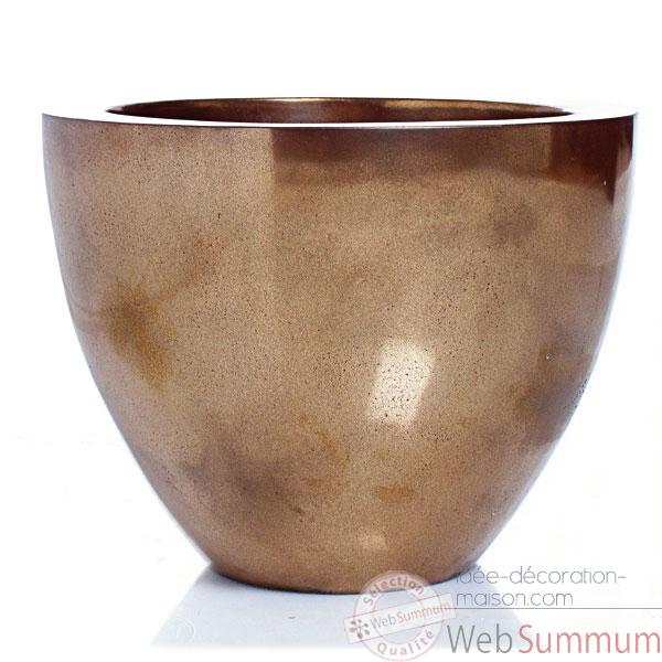 Vases-Modele Karan Bowl, surface bronze nouveau-bs3309nb