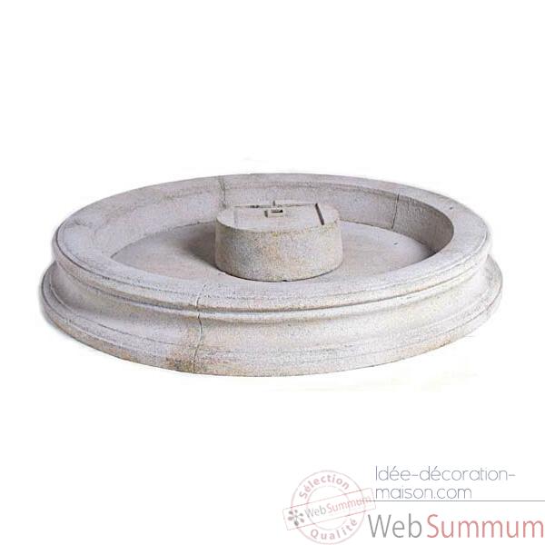 Fontaine-Modele Palermo Fountain Basin, surface pierre romaine-bs3311ros