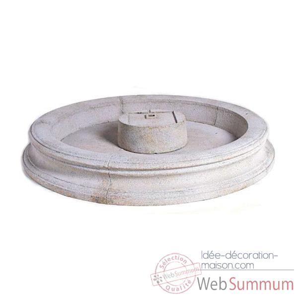 Fontaine Palermo Fountain Basin, pierre romaine -bs3311ros