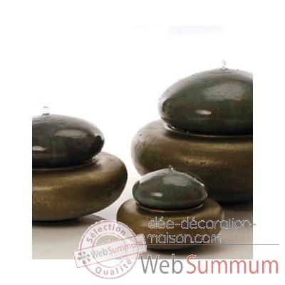 Fontaine Heian Fountain small, aluminium et bronze -bs3364alu -vb