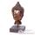 Sculpture Buddha Head, aluminium et fer -bs3139alu -iro