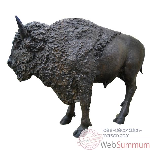 Bison en bronze -BRZ267