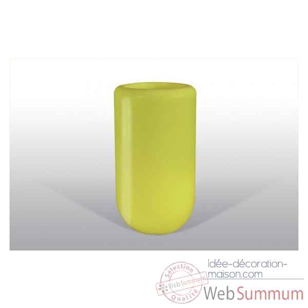 Pot fleu pill 70 cm jaune Bloom -BLOOM55