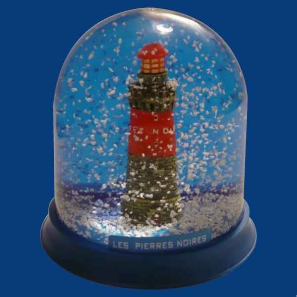 Boule neige Phare Pierres Noires -BN013