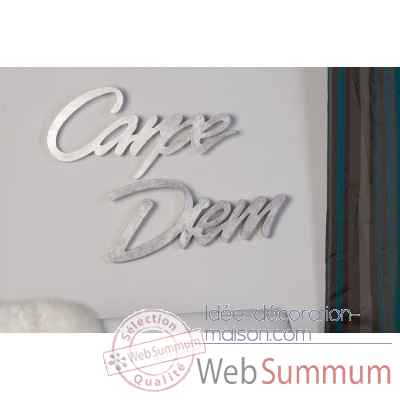 Mots ecrits \"carpe diem\" Casablanca Design -51520