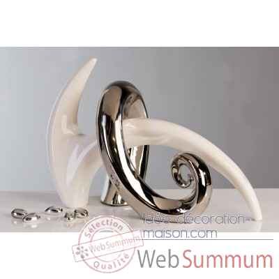 Sculpture \"duo\" Casablanca Design -96861