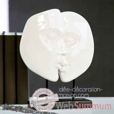 Sculpture \"faces\" Casablanca Design -59952