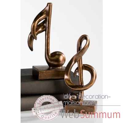 Sculpture "musique" Casablanca Design -79191
