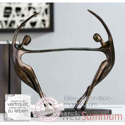 Sculpture \"salsa\" Casablanca Design -59826